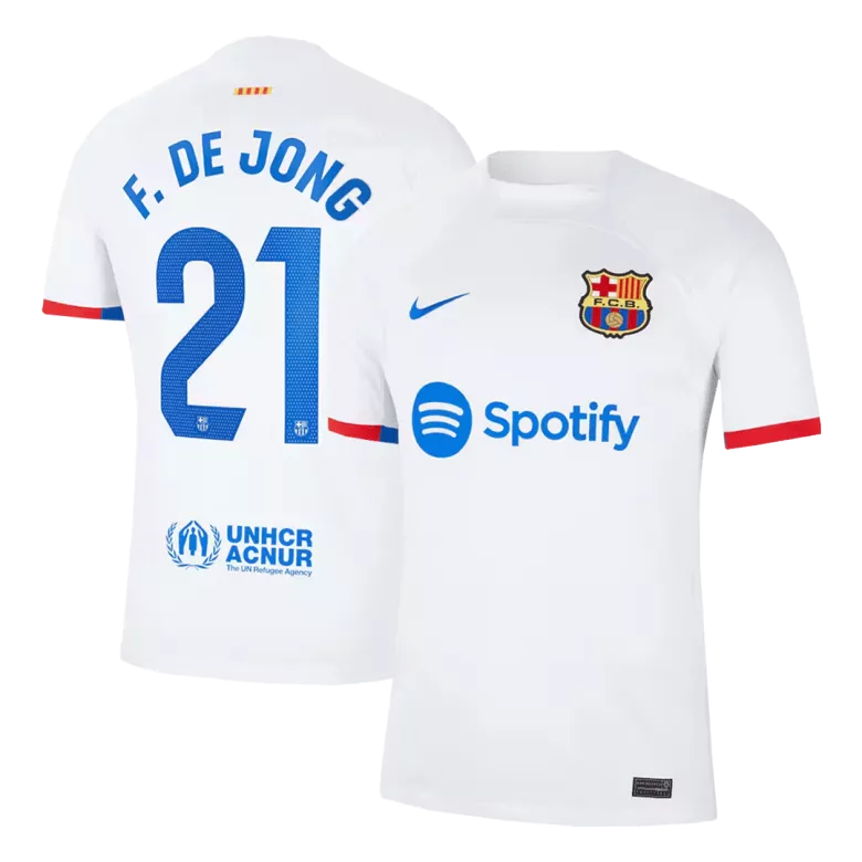 Barcelona F. DE JONG #21 Away Jersey 2023/24 - gojersey