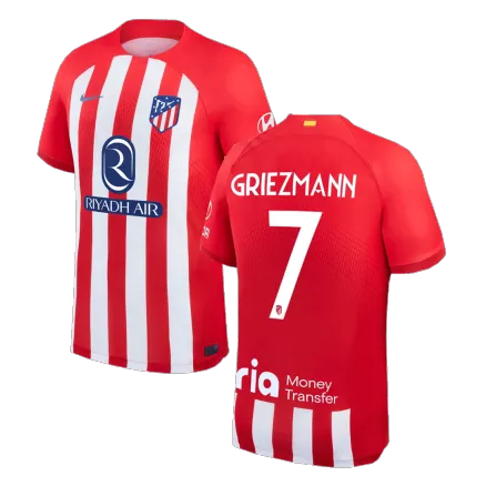 Atletico Madrid GRIEZMANN #7 Home Jersey 2023/24 - UCL Edition - gojersey