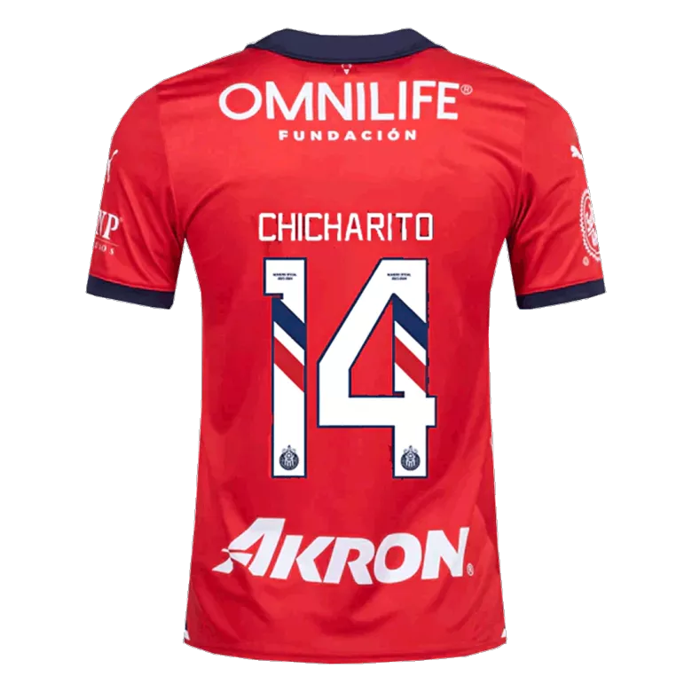 Chivas CHICHARITO #14 Home Jersey 2023/24 - gojersey