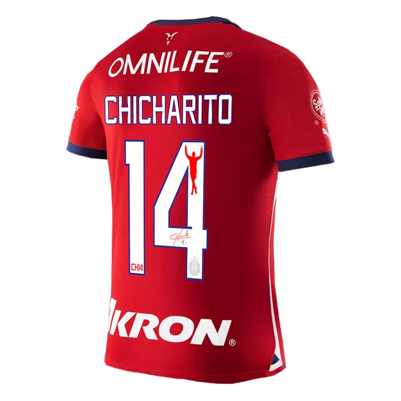 Chivas Sign CHICHARITO #14 Home Jersey 2023/24 - gojersey