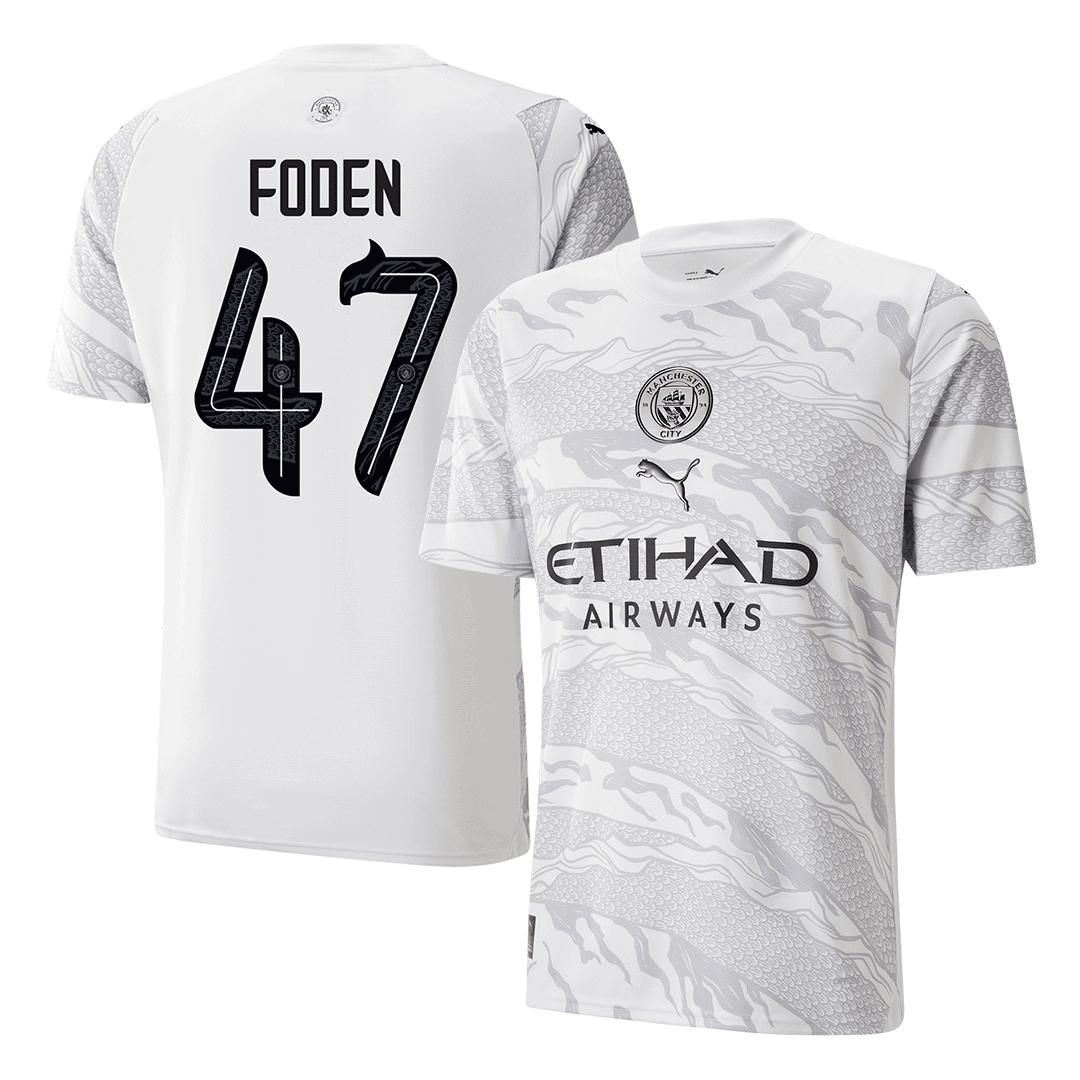 Manchester City Year Of The Dragon FODEN #47 Jersey 2023/24
