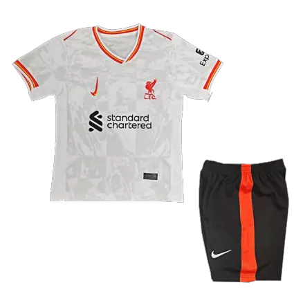 Liverpool Third Away Jersey Kit 2024/25 Kids(Jersey+Shorts) - gojersey
