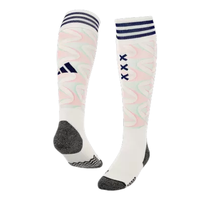 Ajax Away Soccer Socks 2023/24 - gojersey