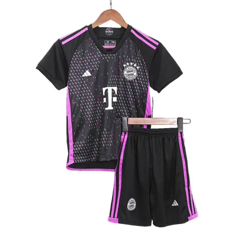 Bayern Munich Away Jersey Kit 2023/24 Kids(Jersey+Shorts) - gojersey
