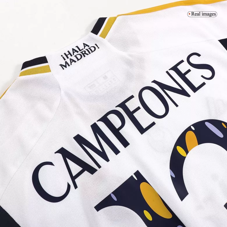 Campeones Supercopa Real Madrid CAMPEONES #13 Home Jersey 2023/24 - gojersey