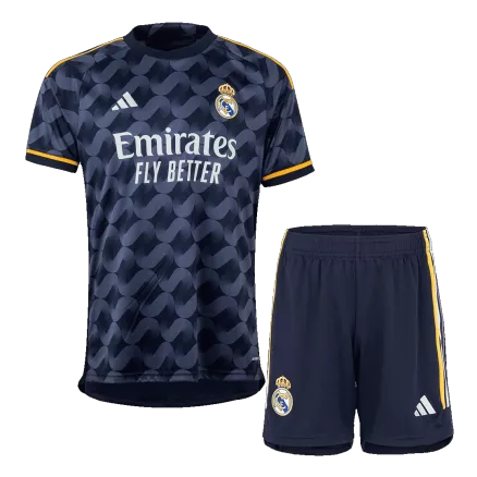Real Madrid Away Jersey Kit 2023/24 (Jersey+Shorts) - gojersey
