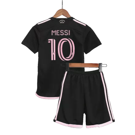 Inter Miami CF MESSI #10 Away Jersey Kit 2023/24 Kids(Jersey+Shorts) - gojersey