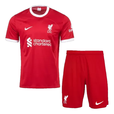Liverpool Home Jersey Kit 2023/24 (Jersey+Shorts) - gojersey