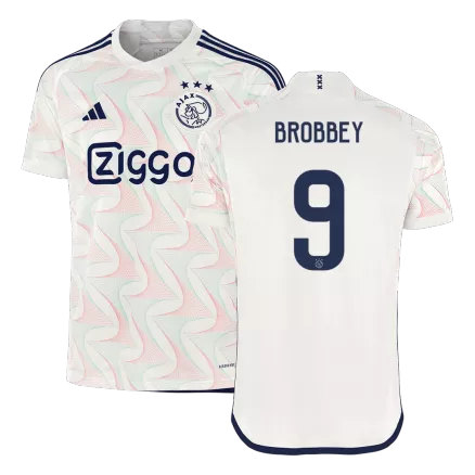 Ajax BROBBEY #9 Away Jersey 2023/24 - gojersey