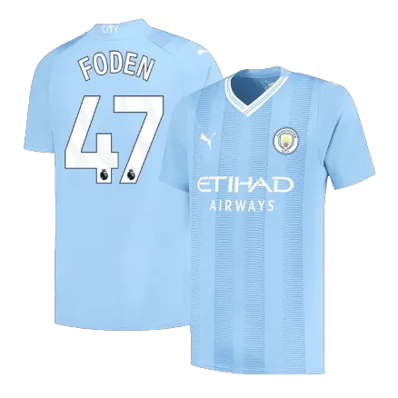 Manchester City FODEN #47 Home Jersey 2023/24 - gojersey