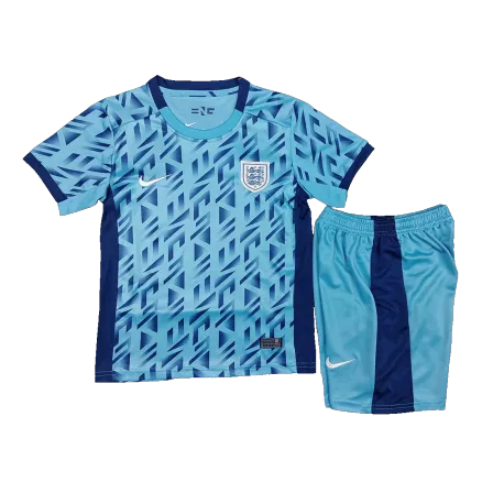 England Away Jersey Kit 2023 Women's World Cup Kids(Jersey+Shorts) - gojersey