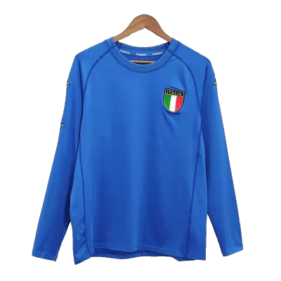 Italy Home Jersey Retro 2000 - Long Sleeve - gojersey