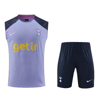 Tottenham Hotspur Sleeveless Training Jersey Kit 2023/24 Purple - gojersey