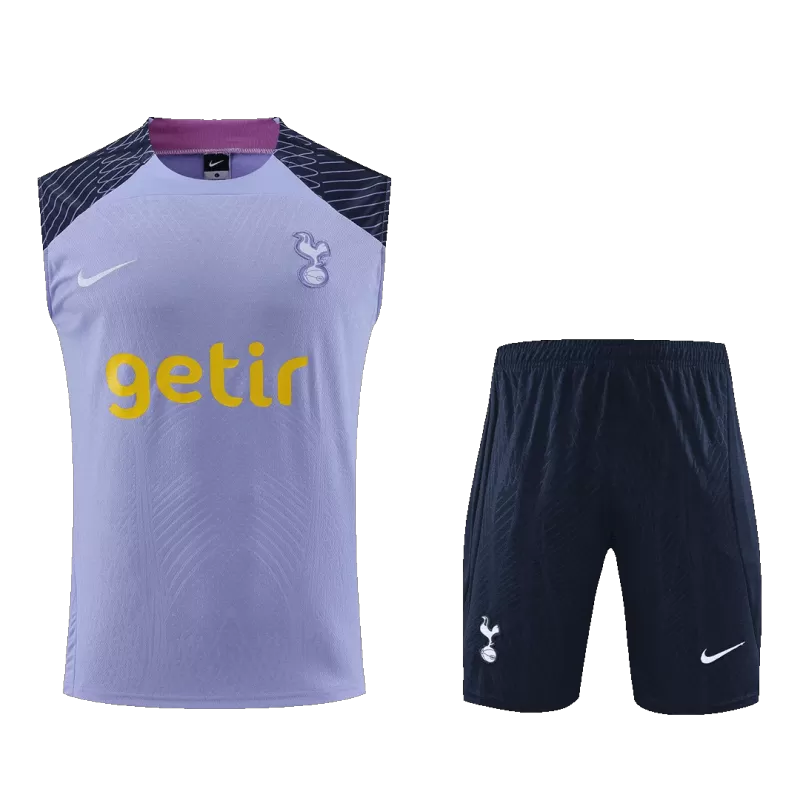 Tottenham Hotspur Sleeveless Training Jersey Kit 2023/24 Purple - gojersey