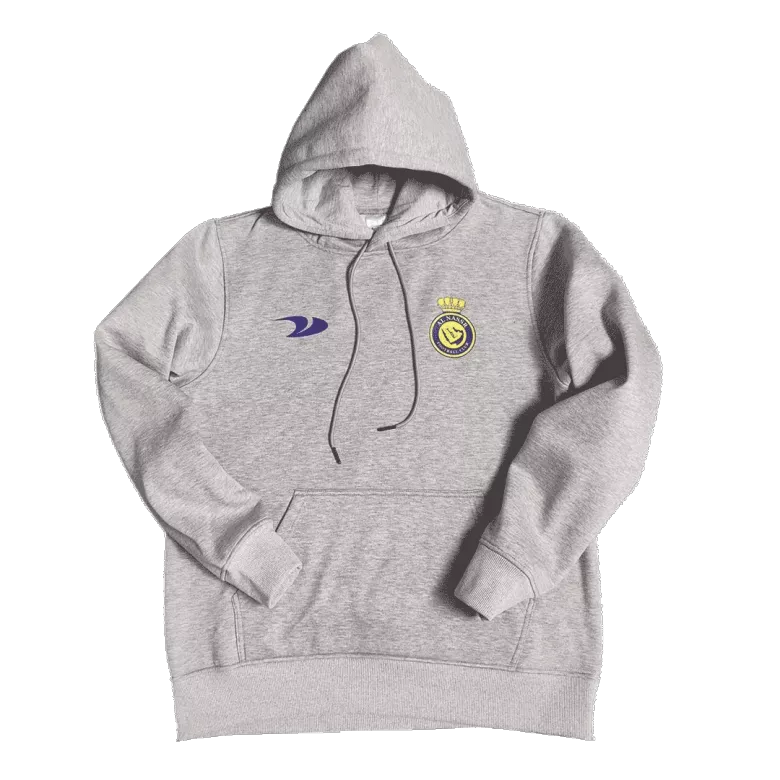 Al Nassr RONALDO #7 Sweater Hoodie 2022/23 - Gray - gojersey
