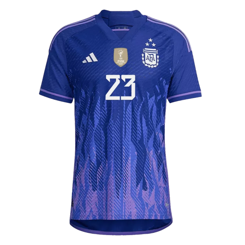 Argentina E. MARTINEZ #23 Away Jersey Authentic 2022 - gojersey