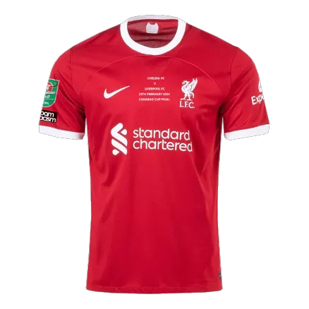 Liverpool Home Carabao Cup Final Jersey 2023/24 - gojersey