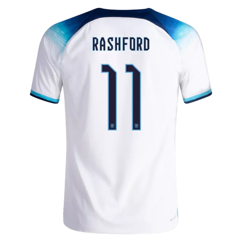 England RASHFORD #11 Home Jersey Authentic 2022 - gojersey