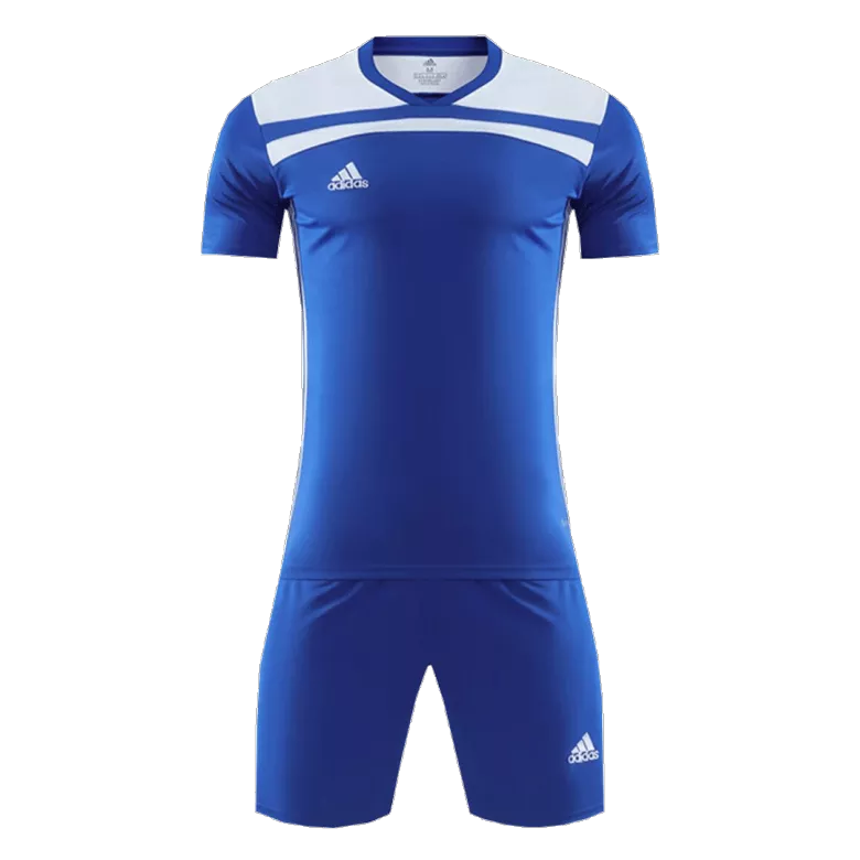 Customize Team Jersey Kit(Shirt+Short) Blue AD821 - gojersey