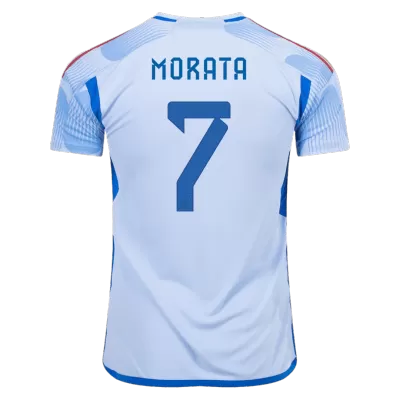 Spain MORATA #7 Away Jersey 2022 - gogoalshop