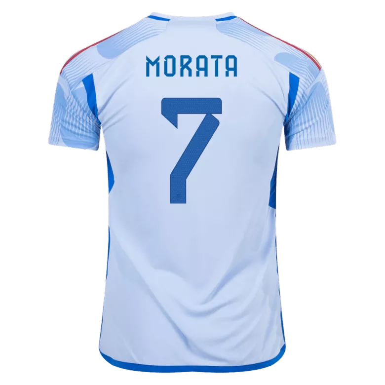 Spain MORATA #7 Away Jersey 2022 - gojersey