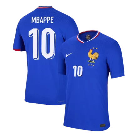 France MBAPPE #10 Home Jersey Authentic EURO 2024 - gojersey