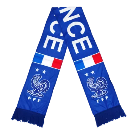 France Soccer Scarf Blue - gojersey