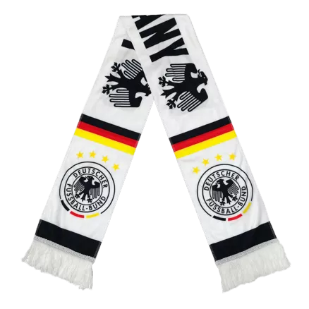 Germany Soccer Scarf White - gojersey