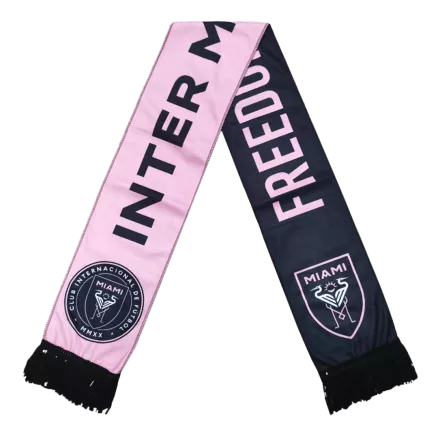 Inter Miami CF Soccer Scarf Pink&Black - gojersey