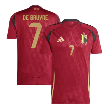 Belgium DE BRUYNE #7 Home Jersey EURO 2024 - gojersey