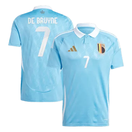 Belgium DE BRUYNE #7 Away Jersey EURO 2024 - gojersey