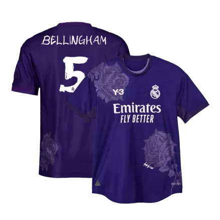 Real Madrid BELLINGHAM #5 Fourth Away Jersey Authentic 2023/24 - gojersey