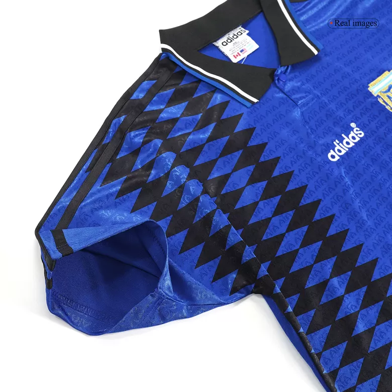 Argentina Away Jersey Retro 1994 - gojersey