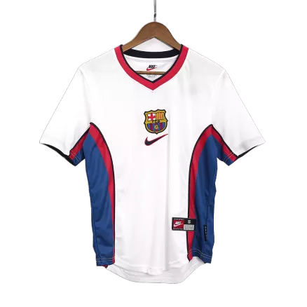 Barcelona Away Jersey Retro 1998/99 - gojersey