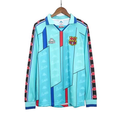 Barcelona Away Jersey Retro 1996/97 - Long Sleeve - gojersey