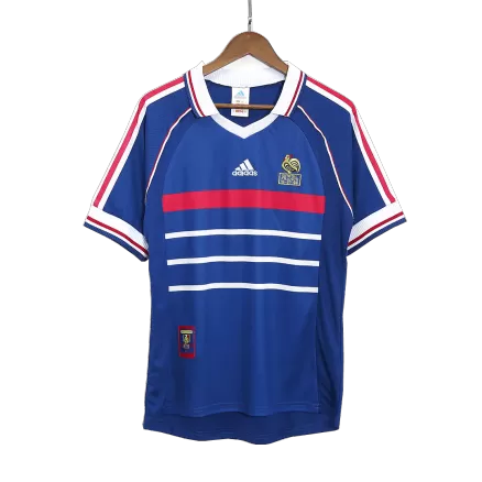 France Home Jersey Retro 1998 - gojersey