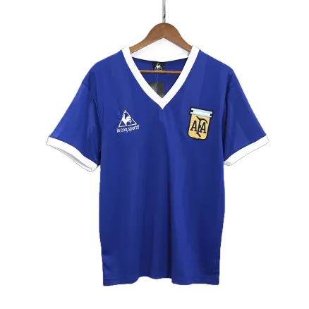 Argentina Away Jersey Retro 1986 - gojersey