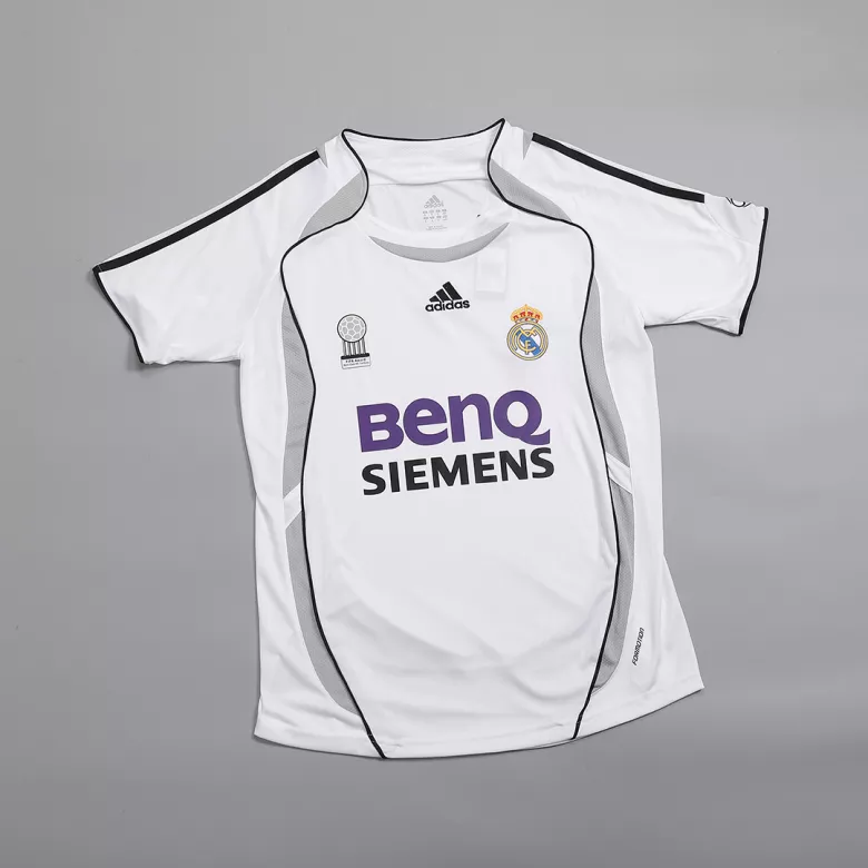 Real Madrid Home Jersey Retro 2006/07 - gojersey