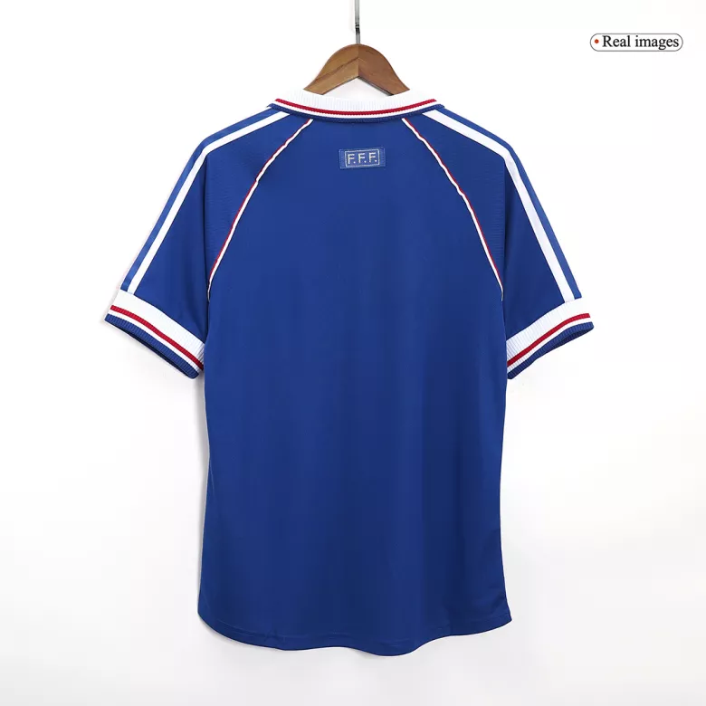 France Home Jersey Retro 1998 - gojersey