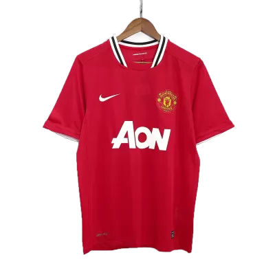 Manchester United Home Jersey Retro 2011/12 - gojersey
