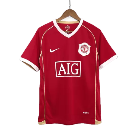 Manchester United Home Jersey Retro 2006/07 - gojersey