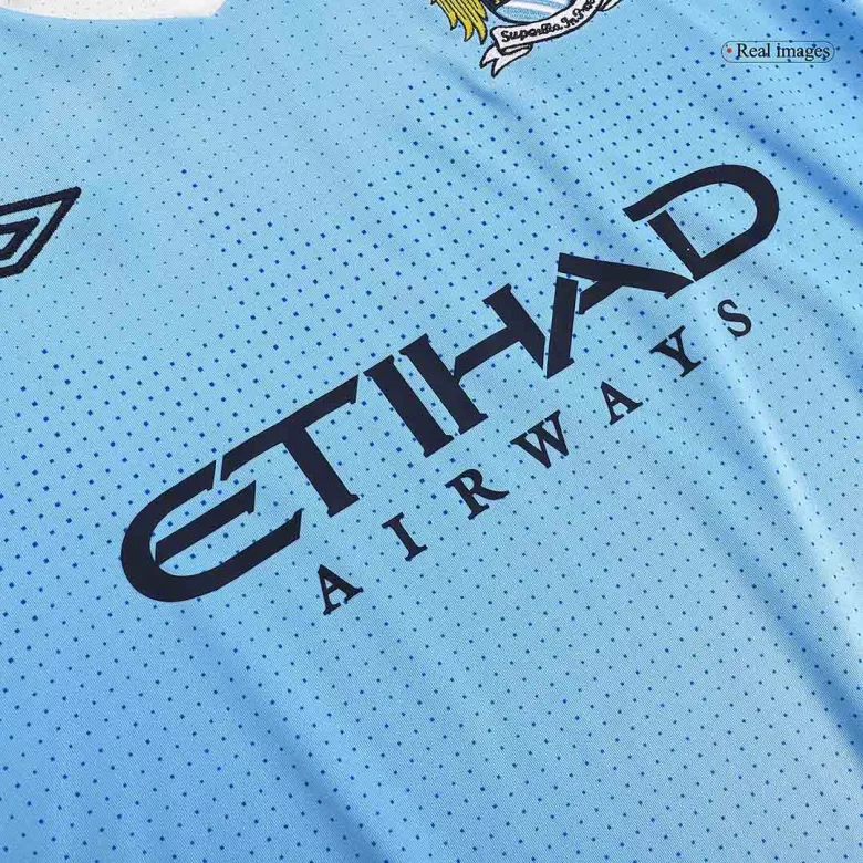 Manchester City Home Jersey Retro 2011/12 - gojersey