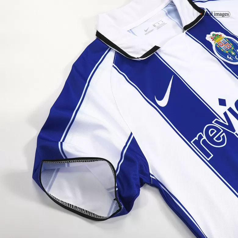 03/04 Porto Home Blue&White Retro Soccer Jerseys Shirt - gojersey