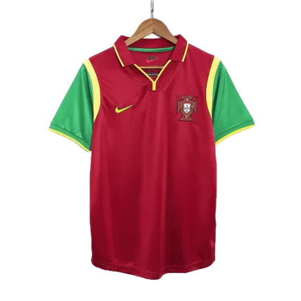 Portugal Home Jersey Retro 1999 - gojersey