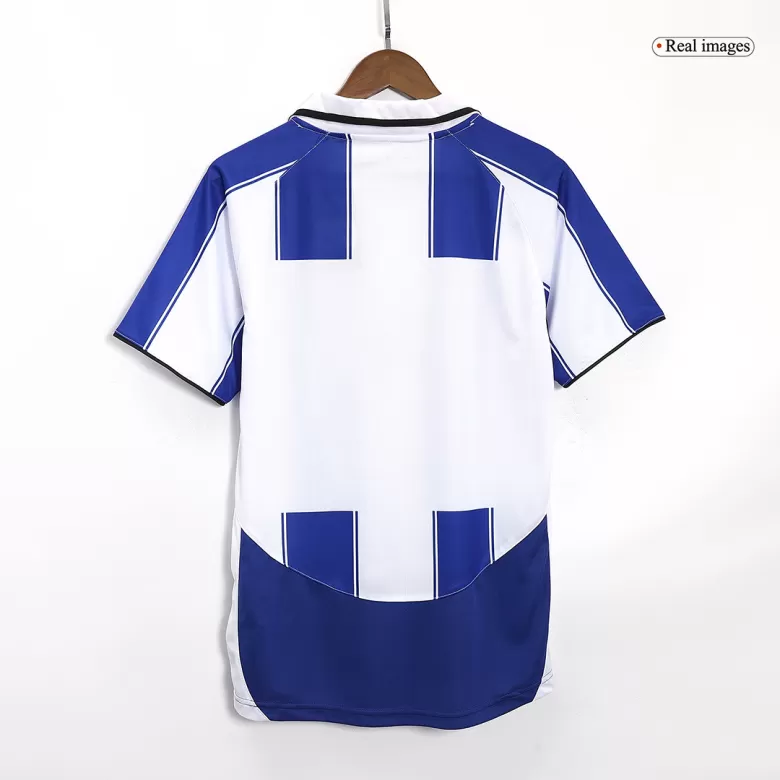 03/04 Porto Home Blue&White Retro Soccer Jerseys Shirt - gojersey