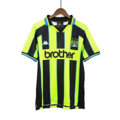 Manchester City Away Jersey Retro 1998/99 - gojersey
