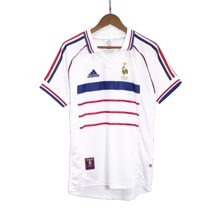 France Away Jersey Retro 1998 - gojersey