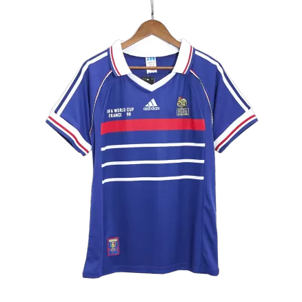 France World Cup Home Jersey Retro 1998 - gojersey