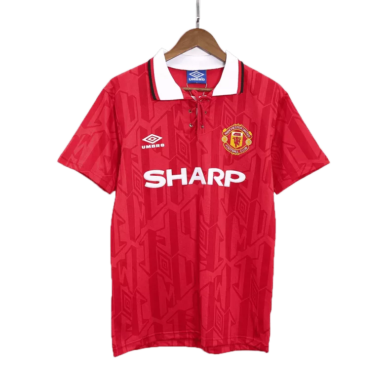 Manchester United Home Jersey Retro 1992/94 - gojersey