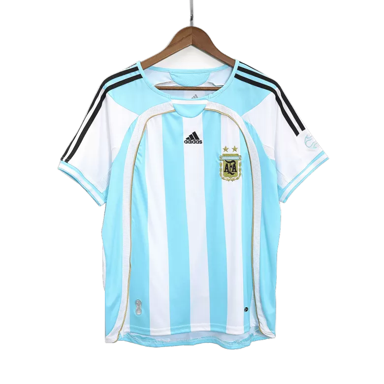 Argentina Home Jersey Retro 2006 - gojersey